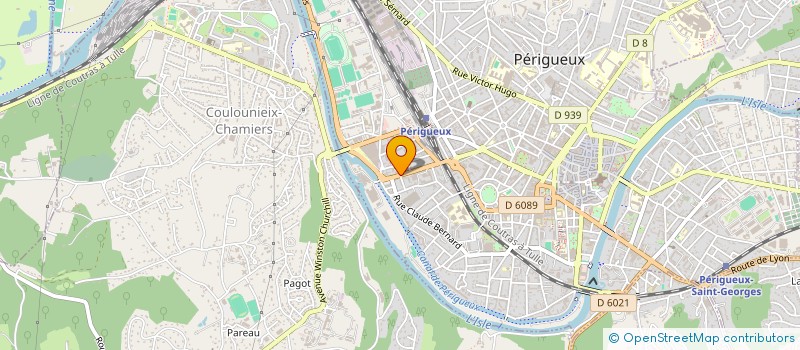 localisation de l'entreprise CYGEQ à PERIGUEUX