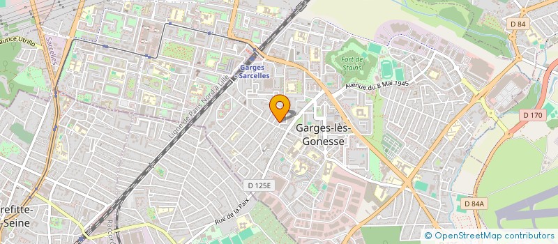 localisation de l'entreprise CYGGU à GARGES-LES-GONESSE