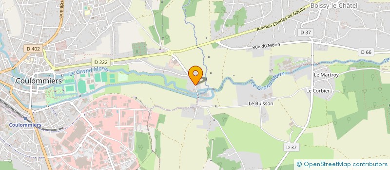 localisation de l'entreprise CYGNE D'ESPOIR à COULOMMIERS