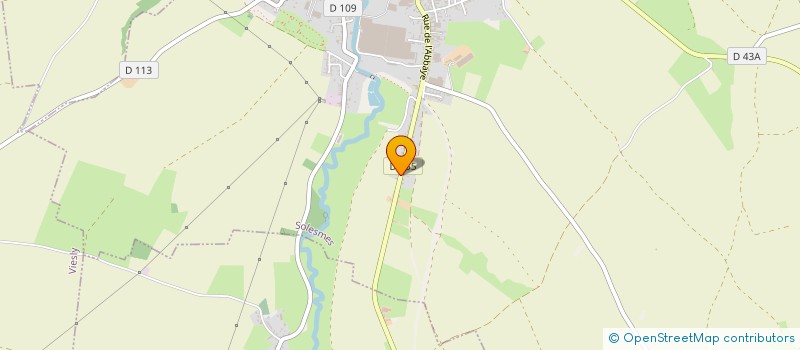 localisation de l'entreprise CYGNE IMMO à SOLESMES