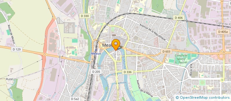 localisation de l'entreprise CYGNE NAVIGATION à MEAUX