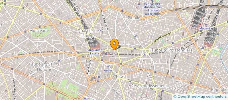 localisation de l'entreprise CYGNUS C&I  PARIS