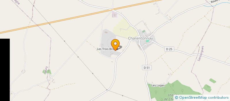 localisation de l'entreprise CYGNUS PENSION EQUESTRE  CHARENTONNAY