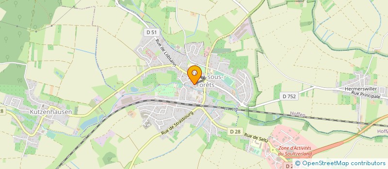 localisation de l'entreprise CYGOCRAFT  SOULTZ-SOUS-FORETS