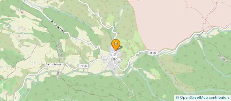 localisation de l'entreprise CYK-IMMO  VILLEFLOURE