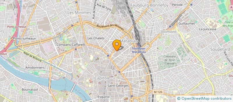 localisation de l'entreprise CYKADE AVOCATS  TOULOUSE