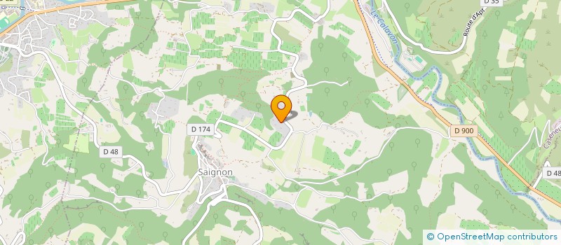 localisation de l'entreprise CYKAXA  SAIGNON