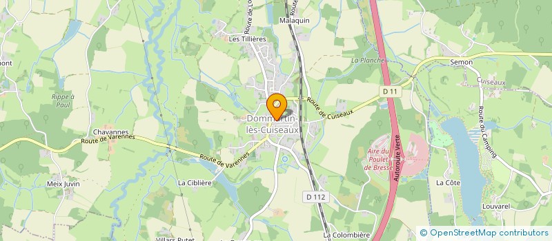 localisation de l'entreprise CYKEFLO  DOMMARTIN-LES-CUISEAUX