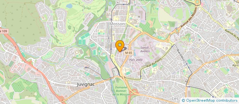 localisation de l'entreprise CYKLAD  SAINT-CLEMENT-DE-RIVIERE