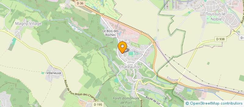 localisation de l'entreprise CYKLONE CONSULTING à CHATEAUFORT