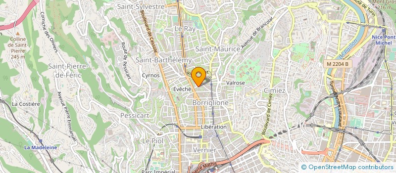 localisation de l'entreprise CYL à NICE