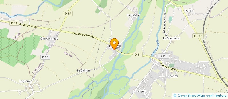 localisation de l'entreprise CYL à VARS