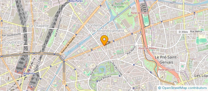 localisation de l'entreprise CYL  PARIS