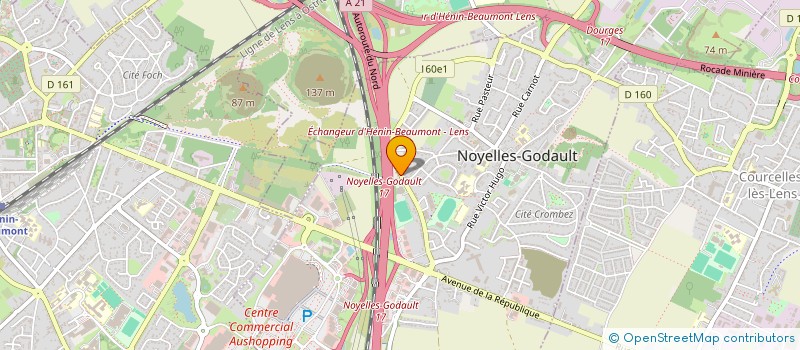 localisation de l'entreprise CYL ET DAV MECA TOUTES MARQUES  NOYELLES-GODAULT