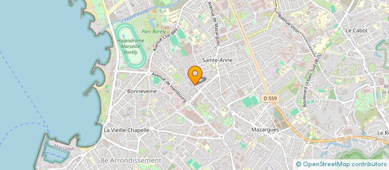 localisation de l'entreprise CYL IMMO  MARSEILLE