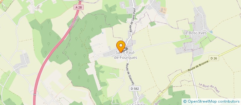 localisation de l'entreprise CYL INVEST  SAINT-PAUL-DE-FOURQUES