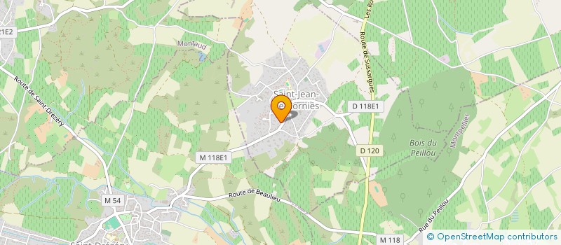 localisation de l'entreprise CYLA  SAINT-JEAN-DE-CORNIES