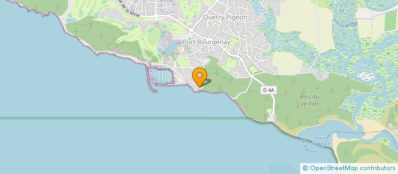 localisation de l'entreprise CYLAC  TALMONT-SAINT-HILAIRE