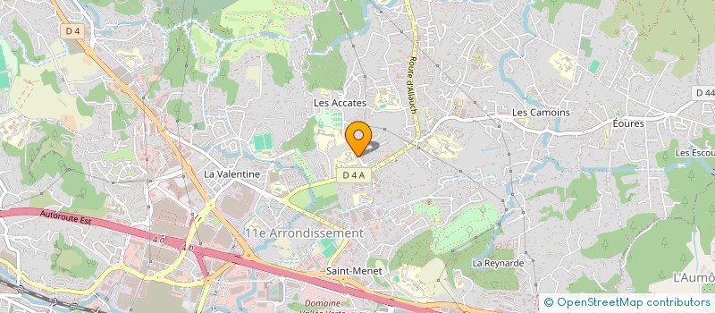 localisation de l'entreprise CYLAES à MARSEILLE