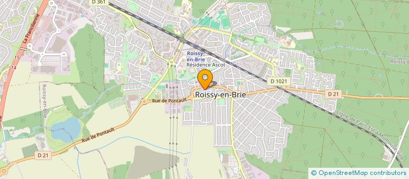 localisation de l'entreprise CYLAG  ROISSY-EN-BRIE