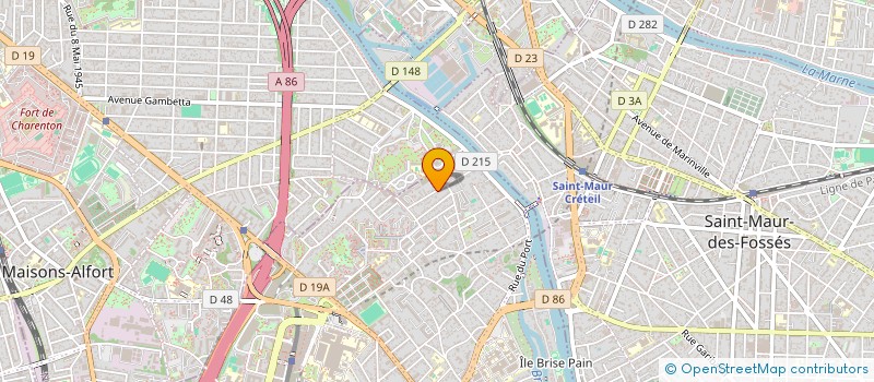 localisation de l'entreprise CYLAMI à CRETEIL