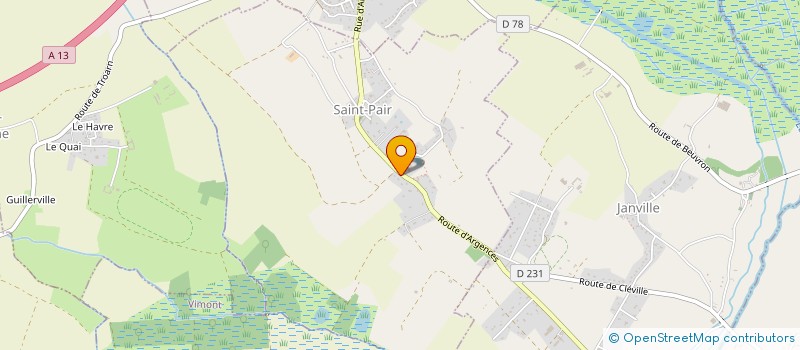 localisation de l'entreprise CYLAOS à SAINT-PAIR