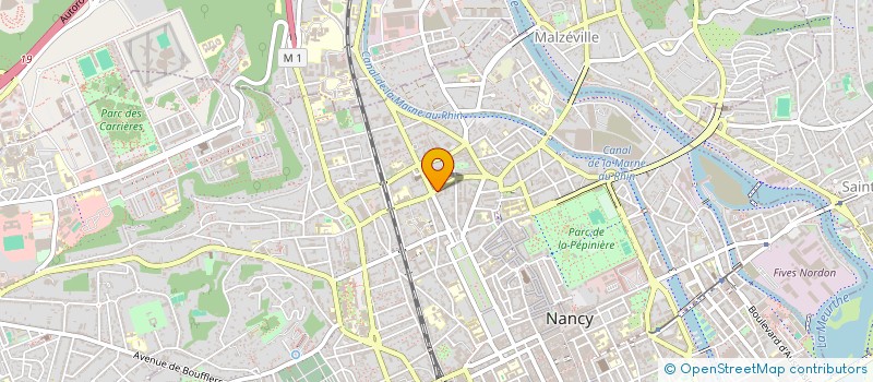 localisation de l'entreprise CYLATES  NANCY