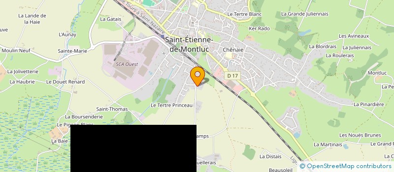 localisation de l'entreprise CYLES INVESTISSEMENT  VIGNEUX-DE-BRETAGNE