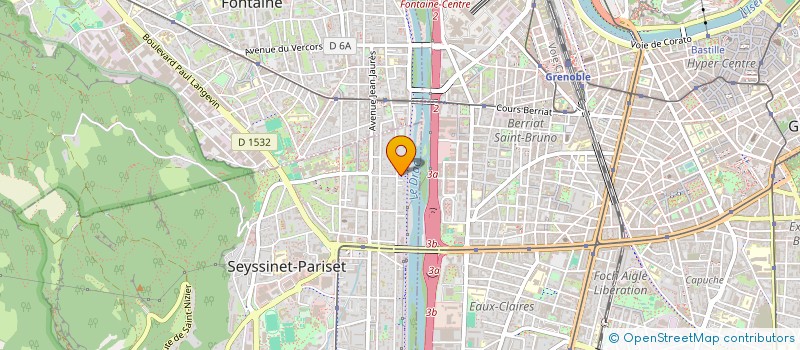 localisation de l'entreprise CYLGRAPH-SELECTION  SEYSSINET-PARISET