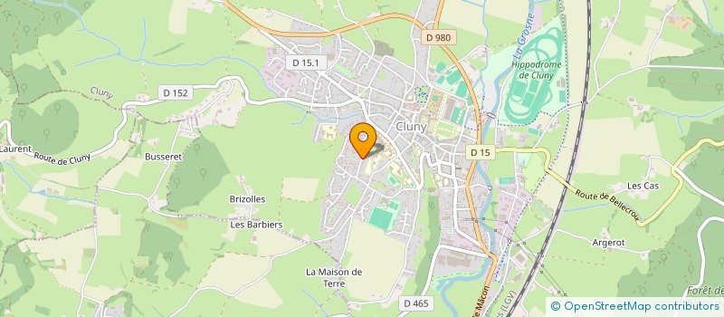 localisation de l'entreprise CYLIA  CLUNY