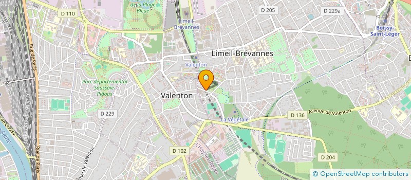 localisation de l'entreprise CYLIAN-SIRENE à LIMEIL-BREVANNES