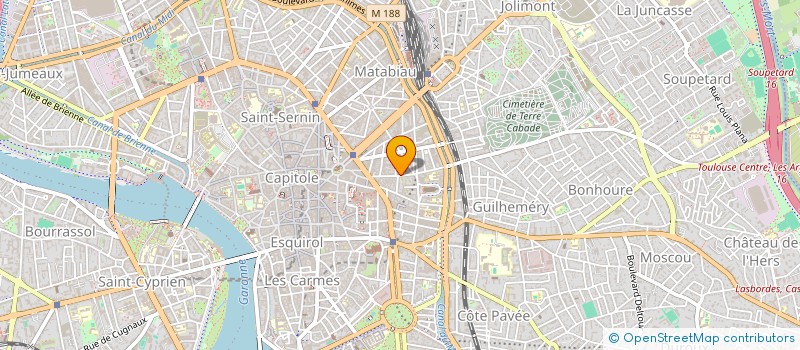 localisation de l'entreprise CYLLENE à TOULOUSE