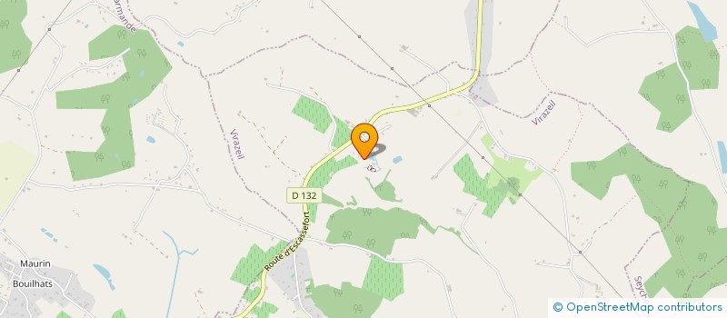 localisation de l'entreprise CYLLENE INVEST  FAUILLET