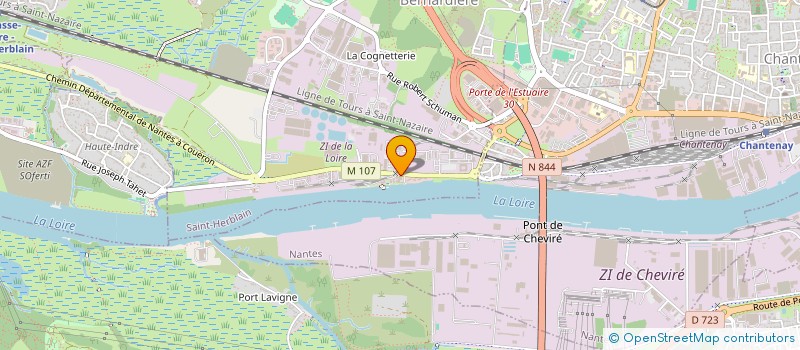 localisation de l'entreprise CYLOBAT  SAINT-HERBLAIN