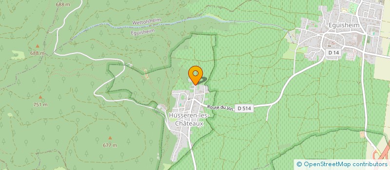 localisation de l'entreprise CYLQ  HUSSEREN-LES-CHATEAUX