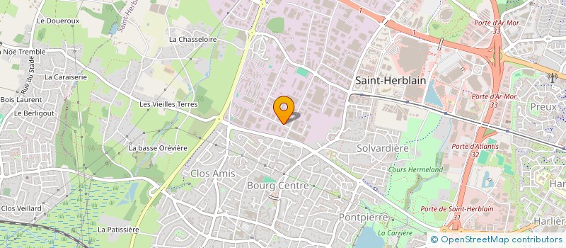 localisation de l'entreprise CYLTEC à SAINT-HERBLAIN