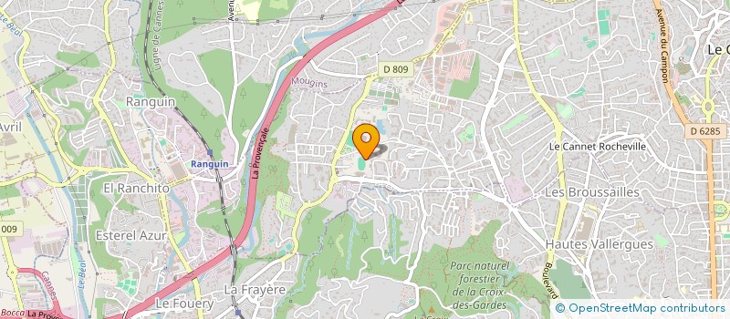localisation de l'entreprise CYLU à LE CANNET