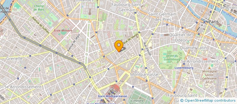 localisation de l'entreprise CYM  PARIS