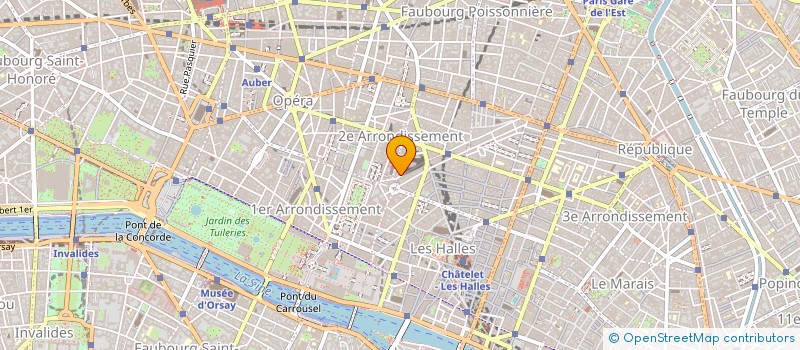 localisation de l'entreprise CYM COMMUNICATION à PARIS