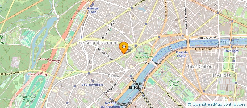 localisation de l'entreprise CYMA  PARIS