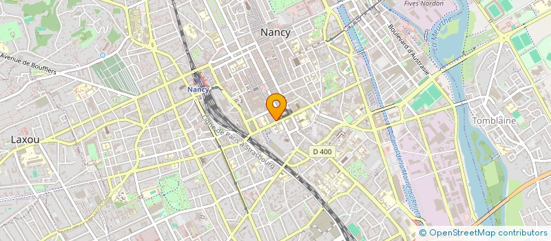 localisation de l'entreprise CYMAJO  NANCY