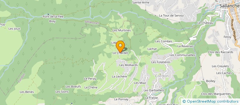 localisation de l'entreprise CYMAN à DOMANCY
