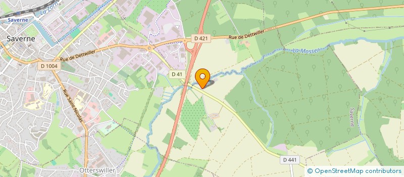 localisation de l'entreprise CYMAPHIL  SAVERNE