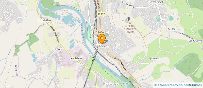 localisation de l'entreprise CYMBAL THEATRE PRODUCTIONS  ABREST