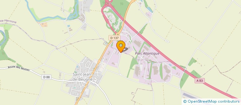 localisation de l'entreprise CYMEAL à SAINT-AUBIN-LA-PLAINE