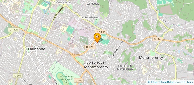 localisation de l'entreprise CYMECEMA à SOISY-SOUS-MONTMORENCY