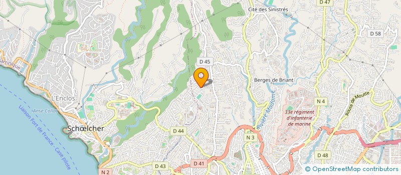 localisation de l'entreprise CYMELLE  FORT-DE-FRANCE