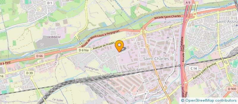 localisation de l'entreprise CYMLR  PERPIGNAN