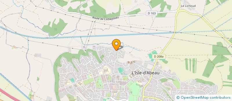 localisation de l'entreprise CYMOJEC  L'ISLE-D'ABEAU