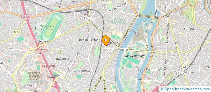 localisation de l'entreprise CYMOON  TOULOUSE